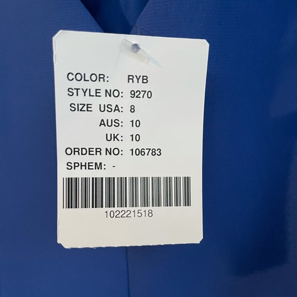 Sorella Vita Dress (Color: Royal Blue) - Picture 3 of 6